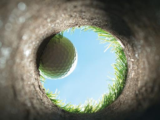 Golfer-Arrangement 